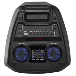 Denver BPS-351 Altavoz Bluetooth con luz LED  6,5"