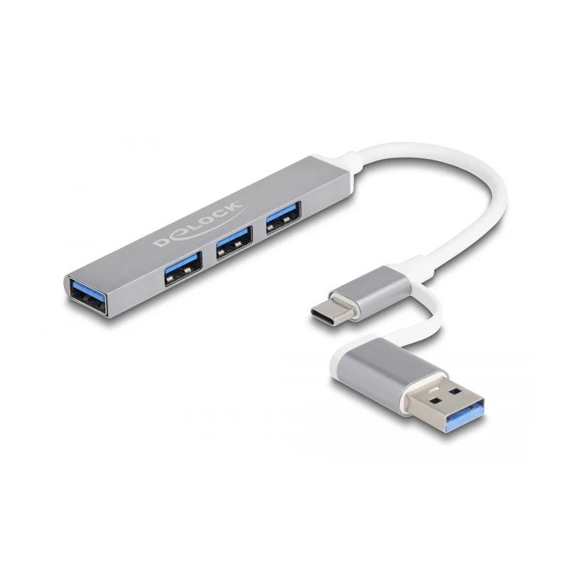 Delock Hub USB 4p C 7/  A a 3 x USB 2.0 A