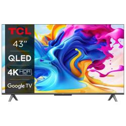 TCL 43C649 TV 43" 4K QLED STVAnd USB 3XHDMI