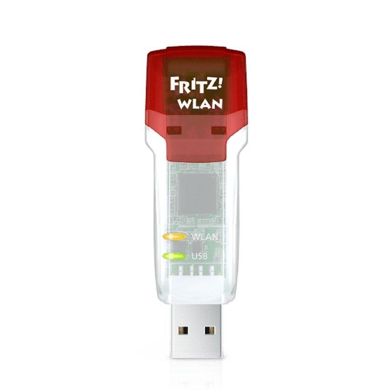 FRITZ! WLAN Stick Tarjeta Red WiFi AC860 USB