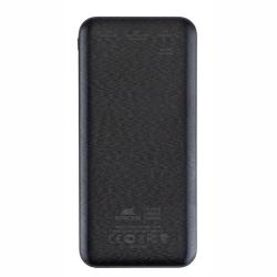 RIVACASE VA2540 (10000mAh) Negro QC/PD 20W, LCD