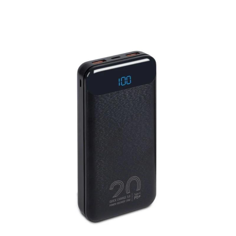 RIVACASE Powerbank VA2580 (20000mAh) BLACK  20W