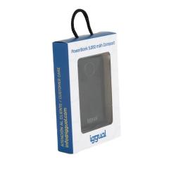 iggual PowerBank 5.000 mAh PB5k Compact negro