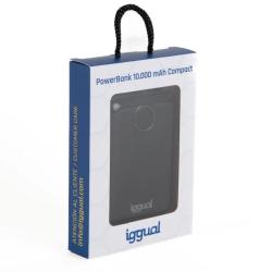 iggual PowerBank 10.000 mAh PB10k Compact negro