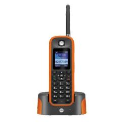 MOTOROLA O201 Telefono DECT Largo Alcance Naranja