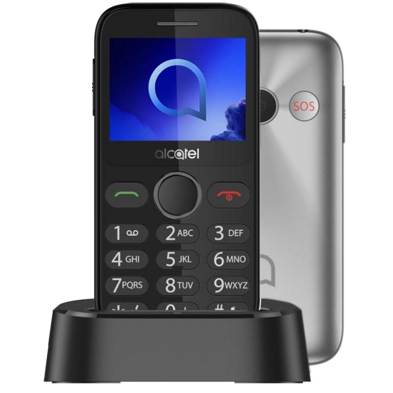 Alcatel 2020X Telefono Movil 2.4" QVGA Silver