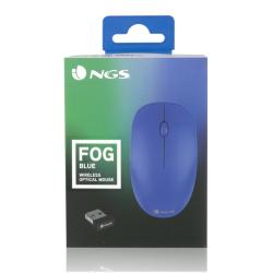 NGS Ratón inalámbrico FOG Óptico 1000 Azul