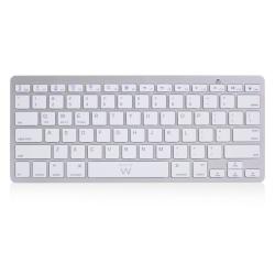 Ewent Teclado Bluetooth iOS/Android/Win Slim Plata