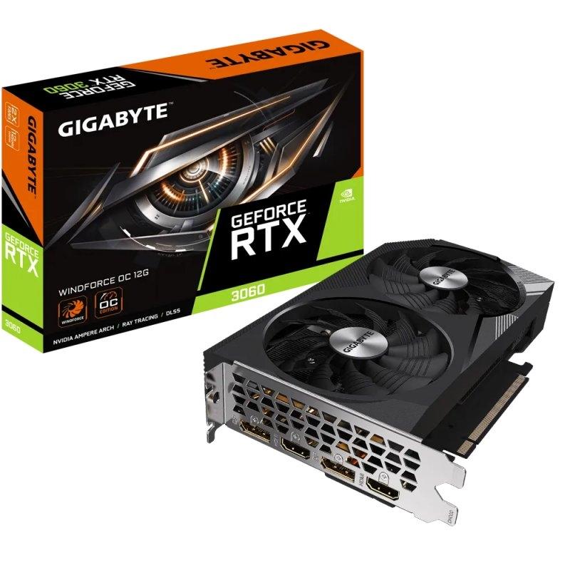 Gigabyte VGA NVIDIA RTX 3060 WF OC 12G DDR6