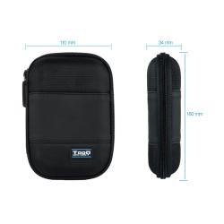 Tooq Funda resistente disco duro de 2,5" Negro