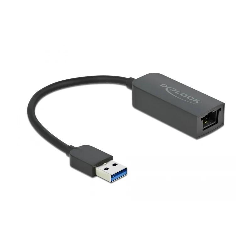 Delock Adaptador USB 3.1 A macho RJ45 2,5 Gigabit