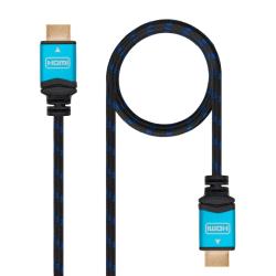 Nanocable Cable HDMI V2.0 4K@60Hz M/M 0.5 M