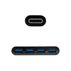 Nanocable Adaptador Usb-C a 4xUsb3.0 tipo A 10 cm