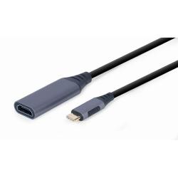 Gembird Adaptador USB Type-C a HDMI Gris