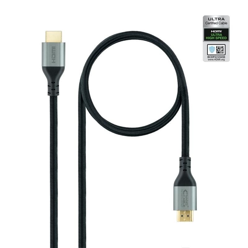 Nanocable Cable HDMI 2.1 Certificado Ultra HS 2M