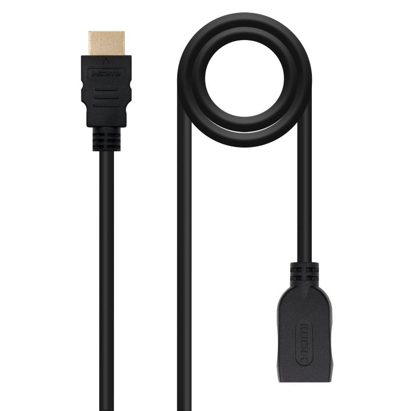 Nanocable Cable HDMI Prolongador V2.0  1M