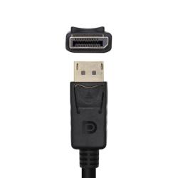 Aisens Cable DP v1.2 4k@60hz DP/M-DP/M negro 1.0m