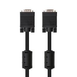 Nanocable Cable VGA con ferrita M-H, negro, 1.8m