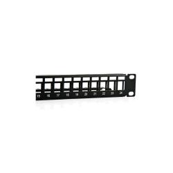 2LAN Patch Panel 19"  Vacio 24 Puertos UTP