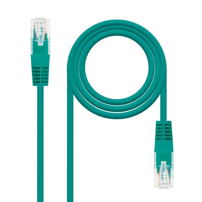 Nanocable Latiguillo RJ45 Cat. 6 UTP 1 M Verde