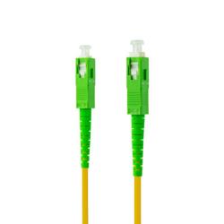 Nanocable Cable fibra SC/APC LSZH Amarillo 3m