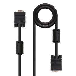 Nanocable Cable Conmutador Vga 10 M Negro