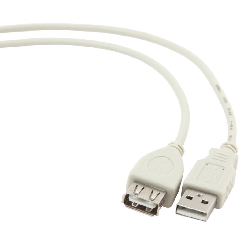 Gembird Cable Alarg. USB 2.0(M)-(H) 0.75Mts