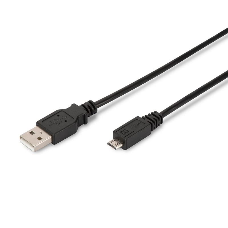 Ewent Cable USB 2.0  "A" M a Micro "B" M 0.5 m