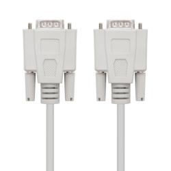 Nanocable Cable RS232, DB9/M-DB9/M, Beige, 1.8m