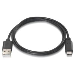 Aisens Cable USB 2.0 3A C/M-A/M  Negro 0.5M