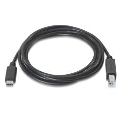 Aisens Cable USB 2.0 3A C/M-B/M Negro 1.0M