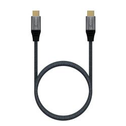 Aisens Cable USB 2.0 Alu 5A E-Mark CM-CM Gris 2.0M