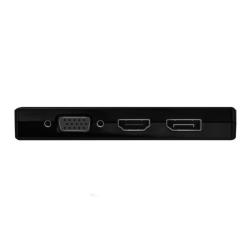 Aisens Conversor USB-C a DP/DVI/HDMI/VGA 15cm