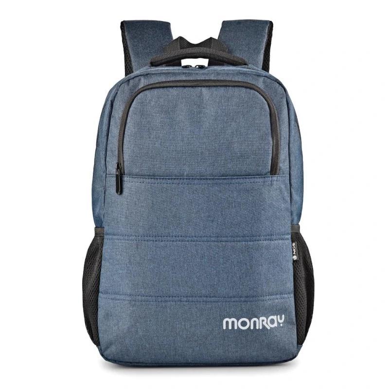 MONRAY Mochila  SACKSCHARTER 15,6" Azul jaspeado