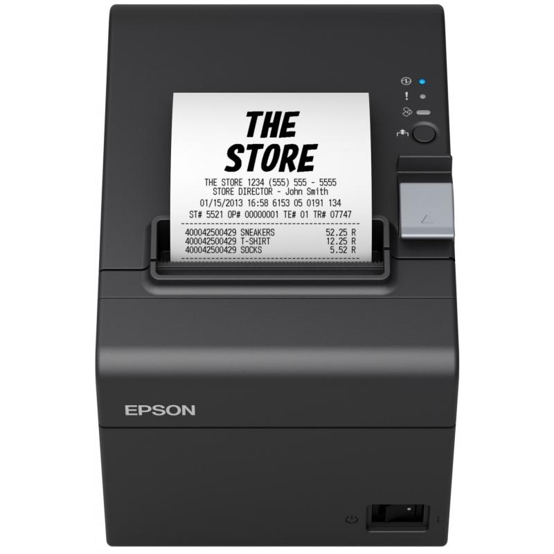 Epson Impresora Tickets TM-T20III Usb+RS232 Negra