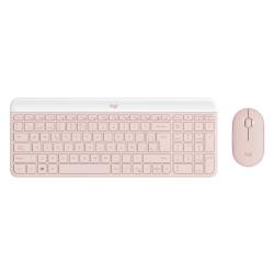 Logitech MK470 Teclado+Raton Rosa