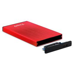 Tooq TQE-2527R Caja HDD 2.5" USB 3.1 Gen1/USB 3.0