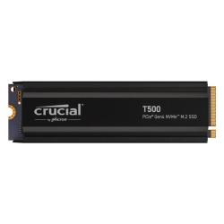 Crucial T500 SSD 2TB PCIe NVMe 4.0 x4 con HS