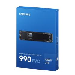 Samsung 990 Evo SSD 2TB PCIe 4.0x4 5.0x2 NVMe 2.0