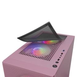 Mars Gaming Caja MCZ PREMIUM M-ATX 2X FRGB Rosa