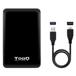 Tooq TQE-2538B Caja Slim HDD 2.5" USB 3.1Gen1