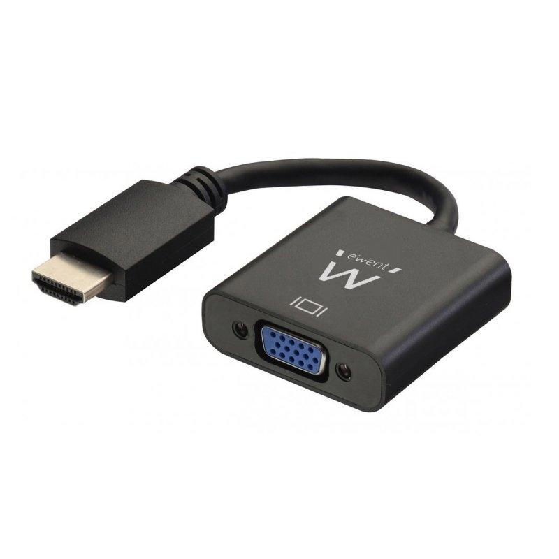 EWENT EW9864 Adaptador Hdmi/Vga con Audio