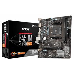 MSI Placa Base B450M-A PRO MAX mATX AM4