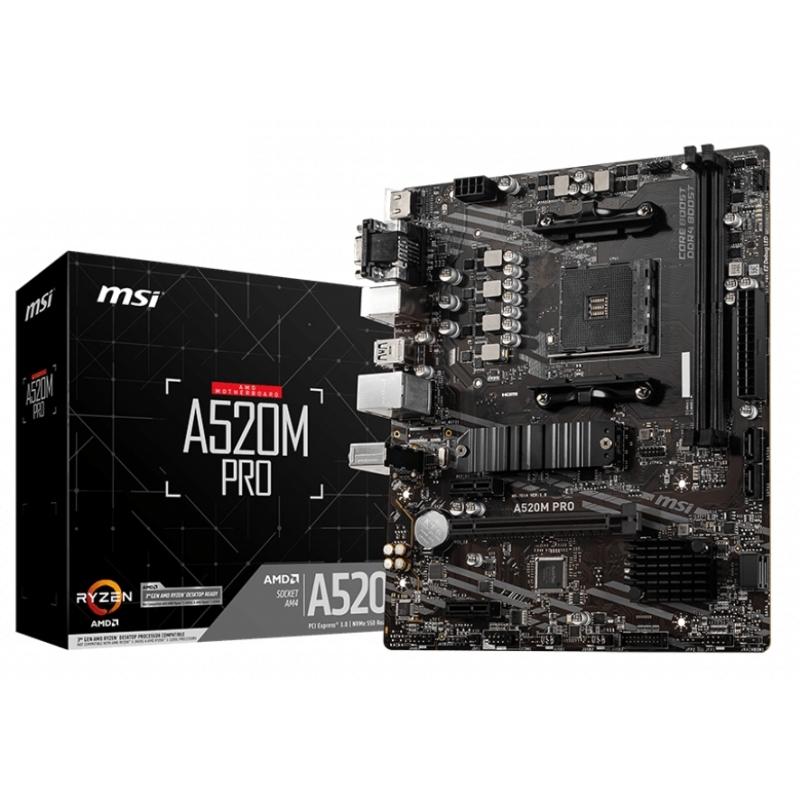 MSI Placa Base A520M PRO mATX AM4