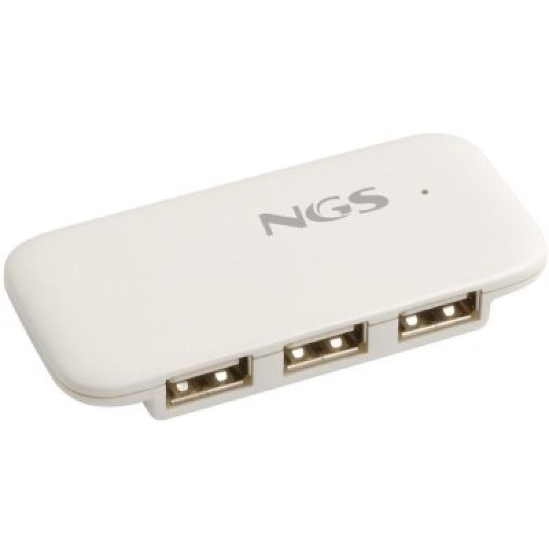 NGS iHub4 HUB 4 puertos USB 2.0 sin alimentador